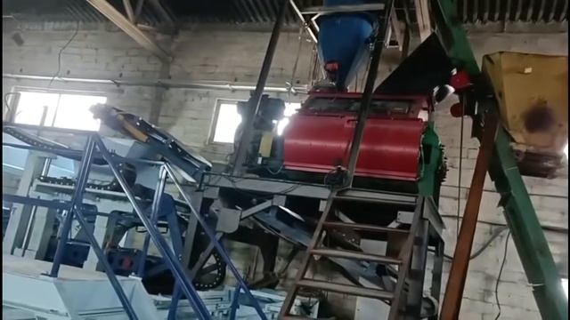 Очередная линия вибропрессования в России