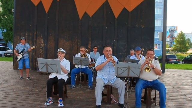 Дым над водой (DEEP PURPLE) духовой оркестр. Междуреченск