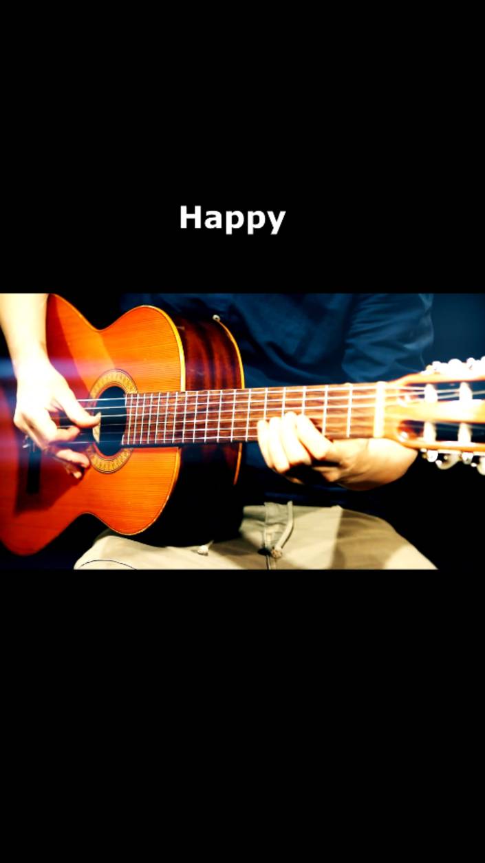 Pharrell Williams - Happy / Гитарный кавер Вячеслава Мерцалова
