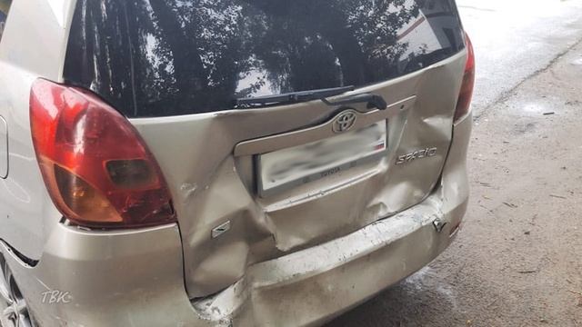 В Колпашеве внедорожник устроил ДТП и слетел в кювет