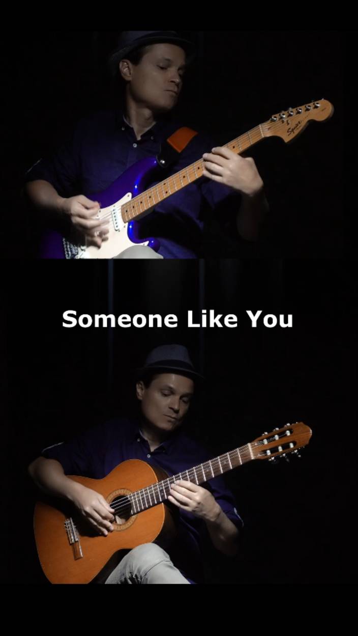 Adele - Someone Like You / Гитарный кавер Вячеслава Мерцалова