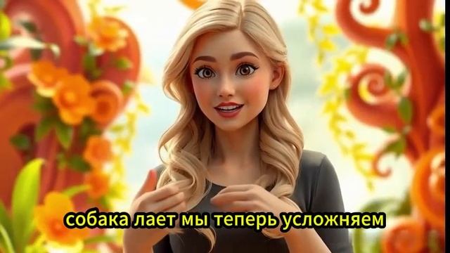 Составляем первые предложения