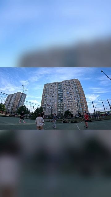 Волейбол в замедленной съёмке