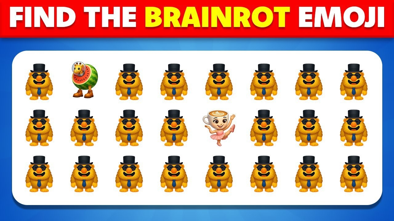 Найдите необычные итальянские и индонезийские смайлики Brainrot | Matteooo, Ballerina Cappuccina, Gi
