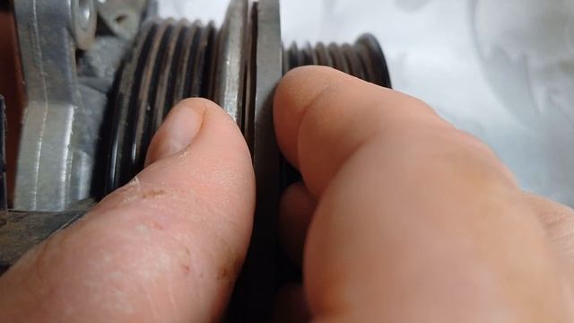Усилие прижима фрикциона водяного насоса Тигуан 1,4л CTHA