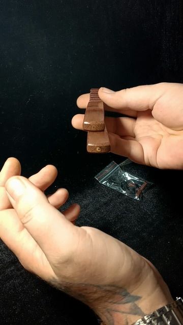 Перекидные чётки "вертолёты" из текстолита с звеном 5х5х15