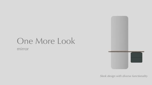 Зеркало с полкой One More Look Mirror Stand