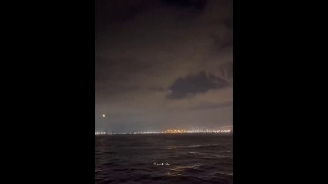 Индийские моряки запечатлели иранские ракеты