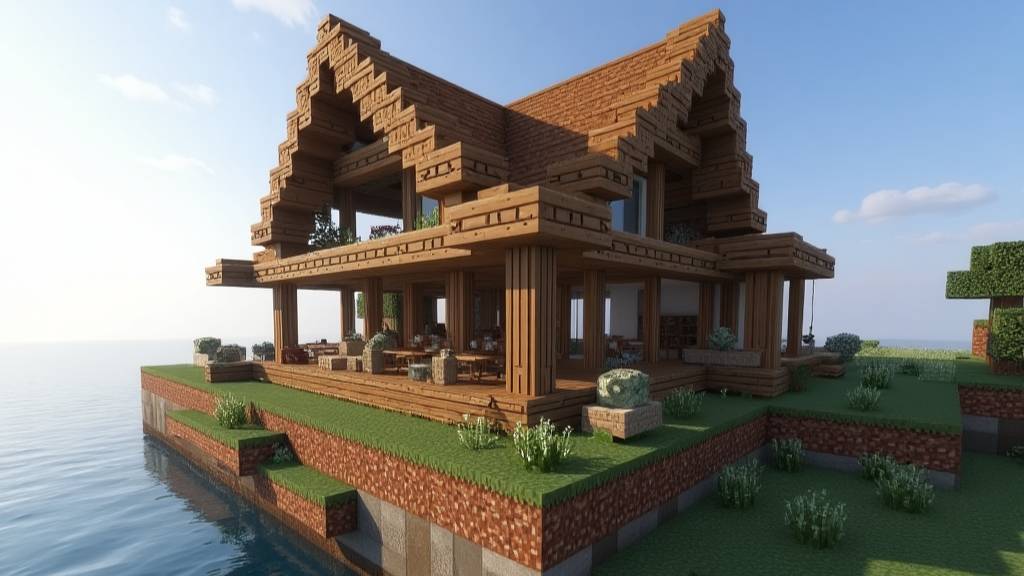 🏗️ Шаг за шагом — продолжаем крышу дома!