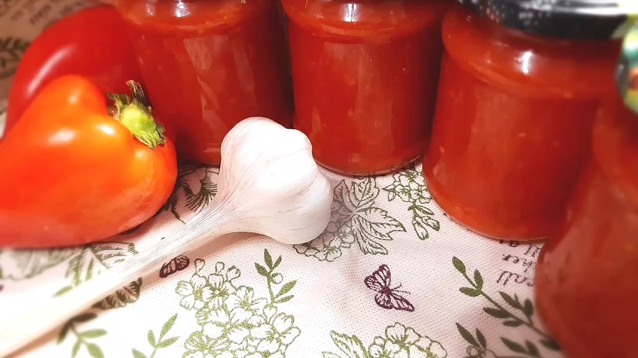 Аджика из Перца Без варки 🌶 Витаминная бомба