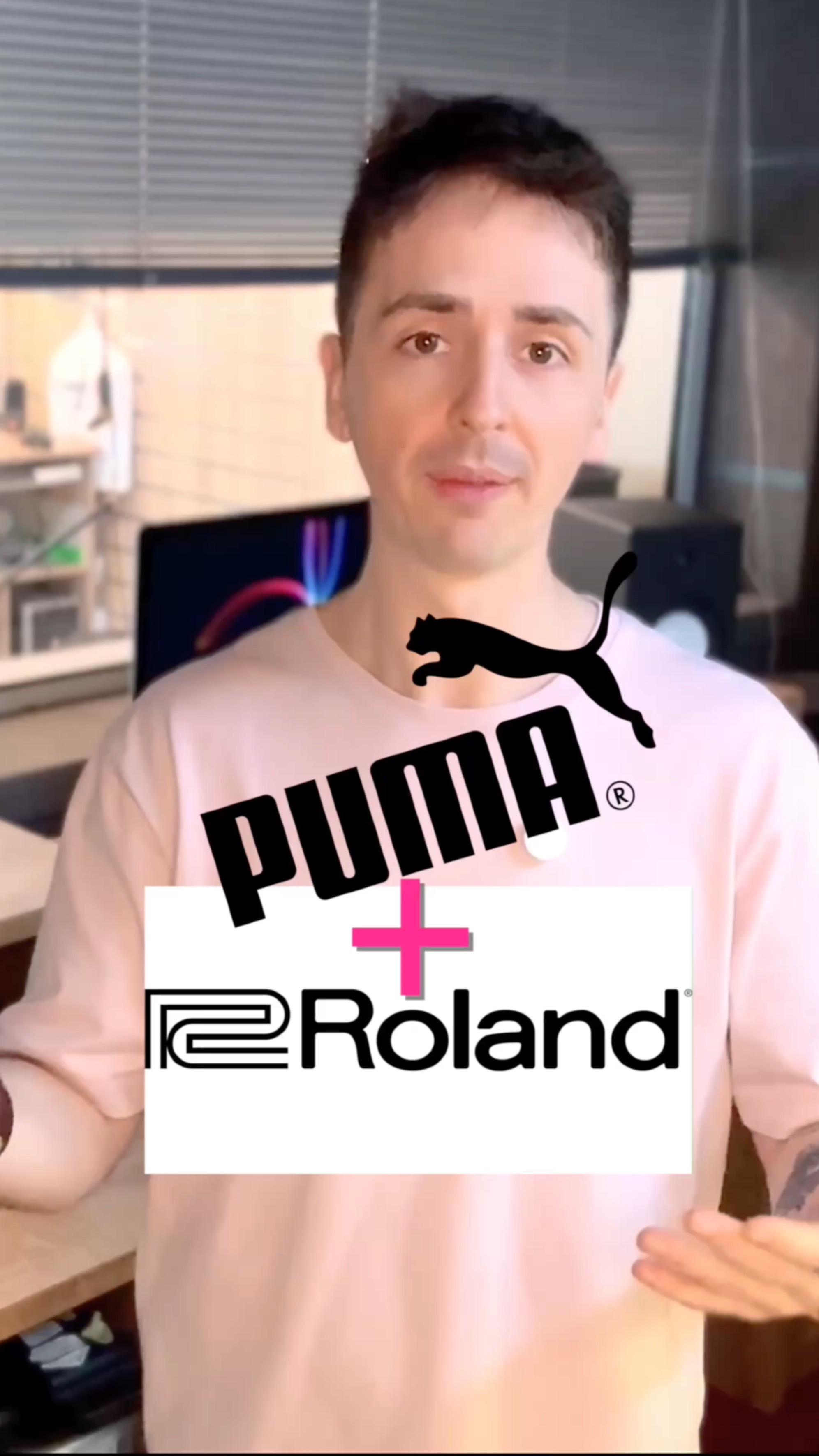 👟 кроссовки Roland и Puma | внезапные коллабы музыкальных фирм #roland #puma #snickers