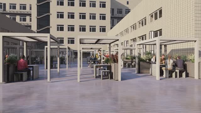 Проект благоустройства кампуса СПбПУ