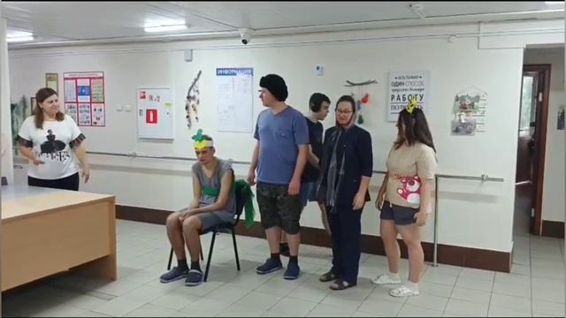 Постановка самой детской сказки "Репка". ГБССУ СО ГПВИ «Волгоградский ПНИ»
