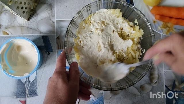 Селёдка под шубой,просто и быстро.