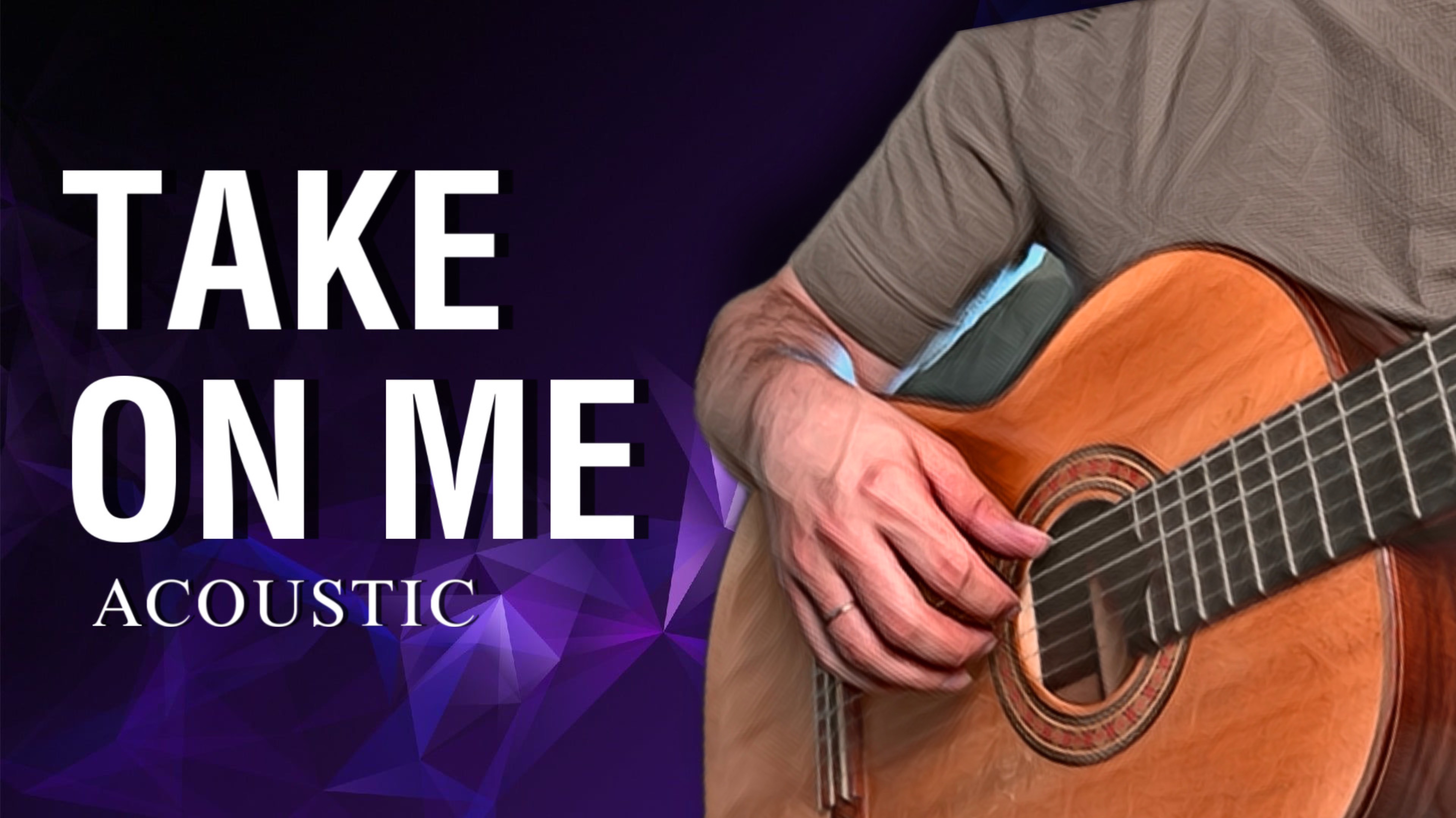 Take on me | acoustic version | разбор на гитаре | guitar tutorial (Ellie cover)