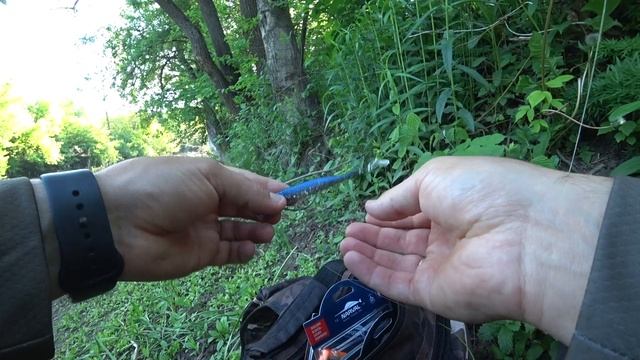 Друг показывает как рыбачит на спиннинг. ОФИГЕТЬ МОЖНО. С ТАКИМ ОКУНЕМ И ЩУКА НЕ НУЖНА