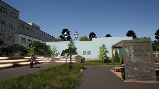 Проект благоустройства кампуса СПбПУ