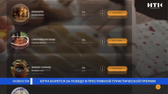 Югра за победу в туристической премии