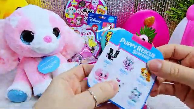 ASMR Игрушка Распаковка Rainbocorns Puppycorn Disney Princess Еще больше сюрпризов