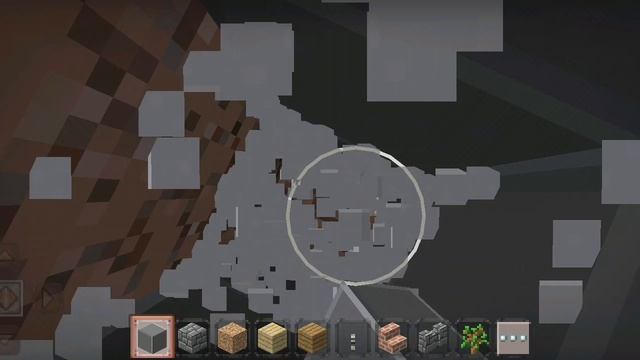 Невидимые блоки под бедроком