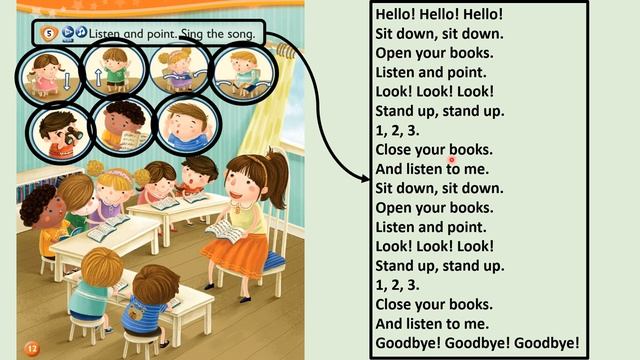 KB Starter Unit 2 Song lyrics