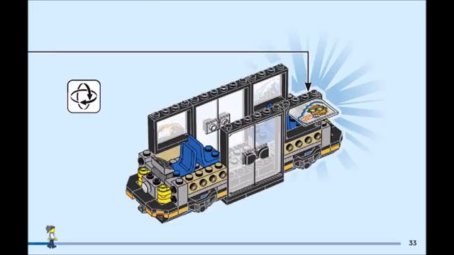 LEGO 60473 Instructions City The City Tower Book 3 Metro Train General