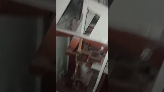 Работа насоса-дозатора сиропа одноплужерного технического аналога Ж7-ШДС в режиме холостого хода