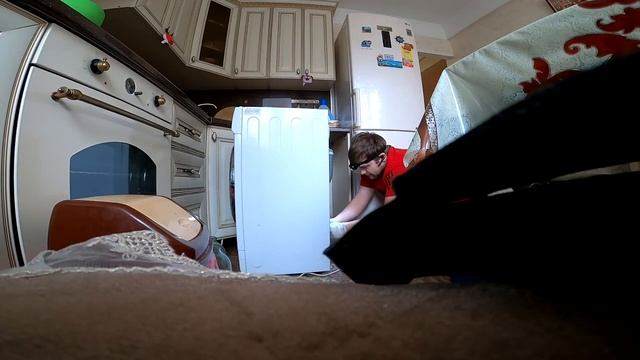 ремонт стиралки lg ( извлечение косточки бюстгальтера и замена тэна).