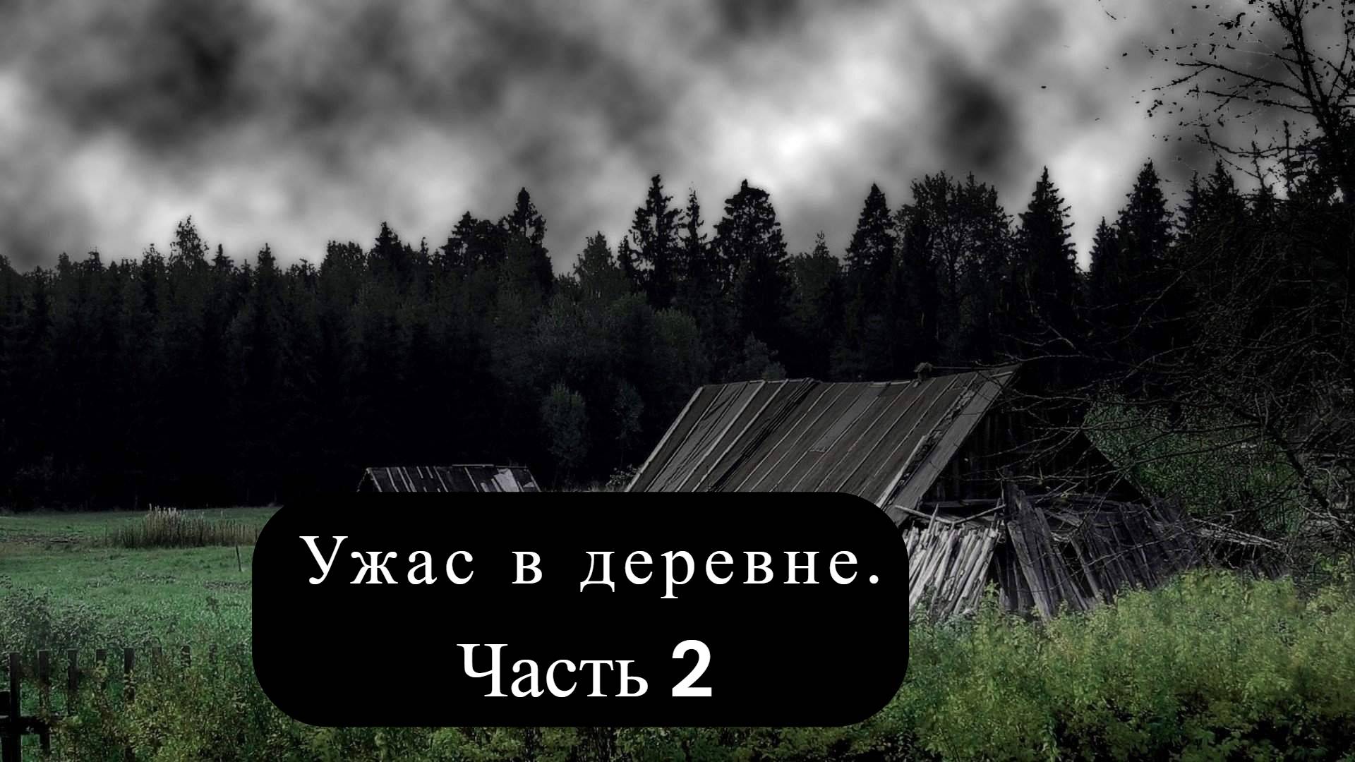 ЗАЧЕМ ОН ЗАШЕЛ. Страшные истории часть 2