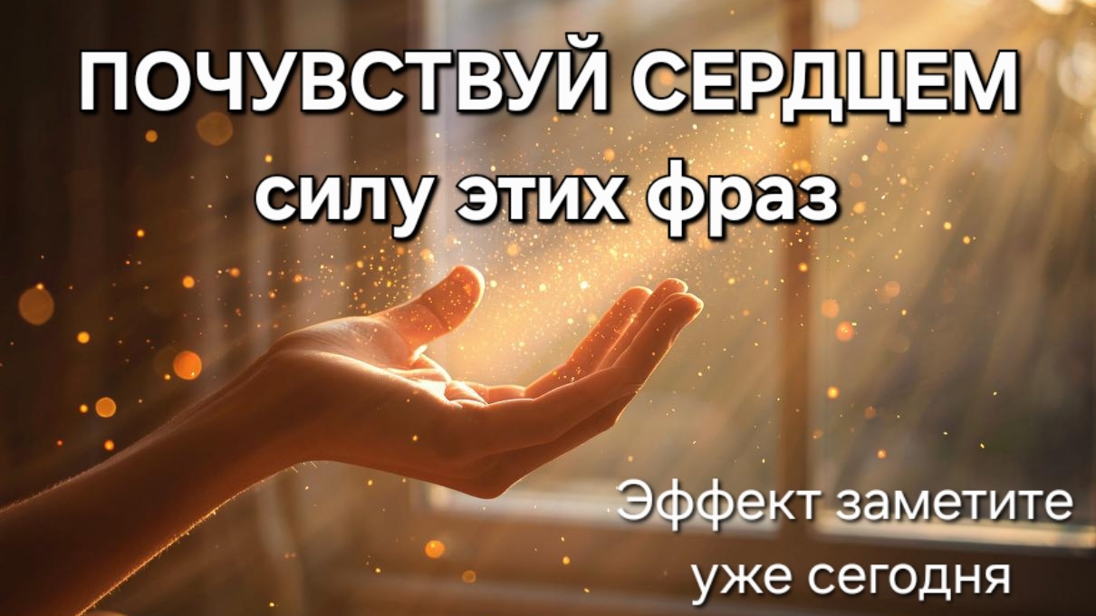 СИЛА СЛОВА «БЛАГОДАРЮ» Простая практика, которая меняет всё