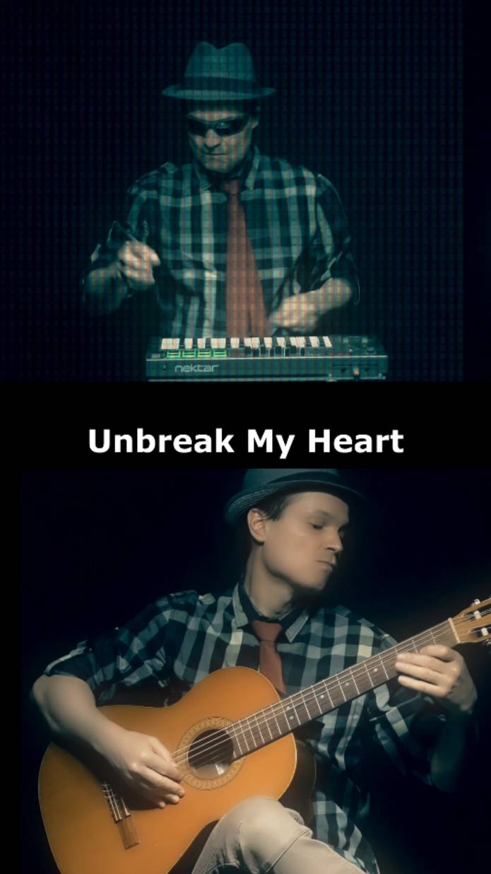 Toni Braxton - Unbreak My Heart / Гитарный кавер Вячеслава Мерцалова