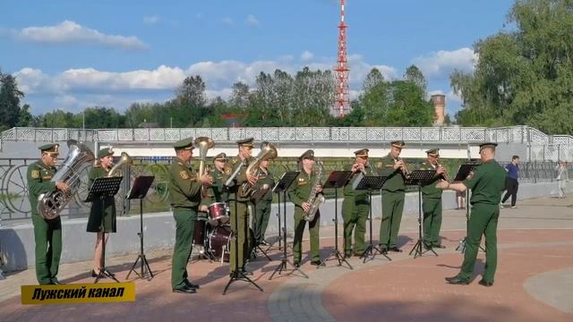 Оркестр 9 арт. бр. Луга. Полыхает гражданская война. Погоня.