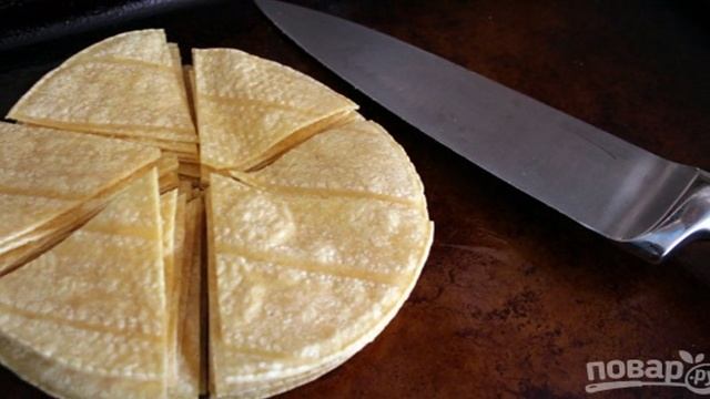 Чипсы начос в духовке
