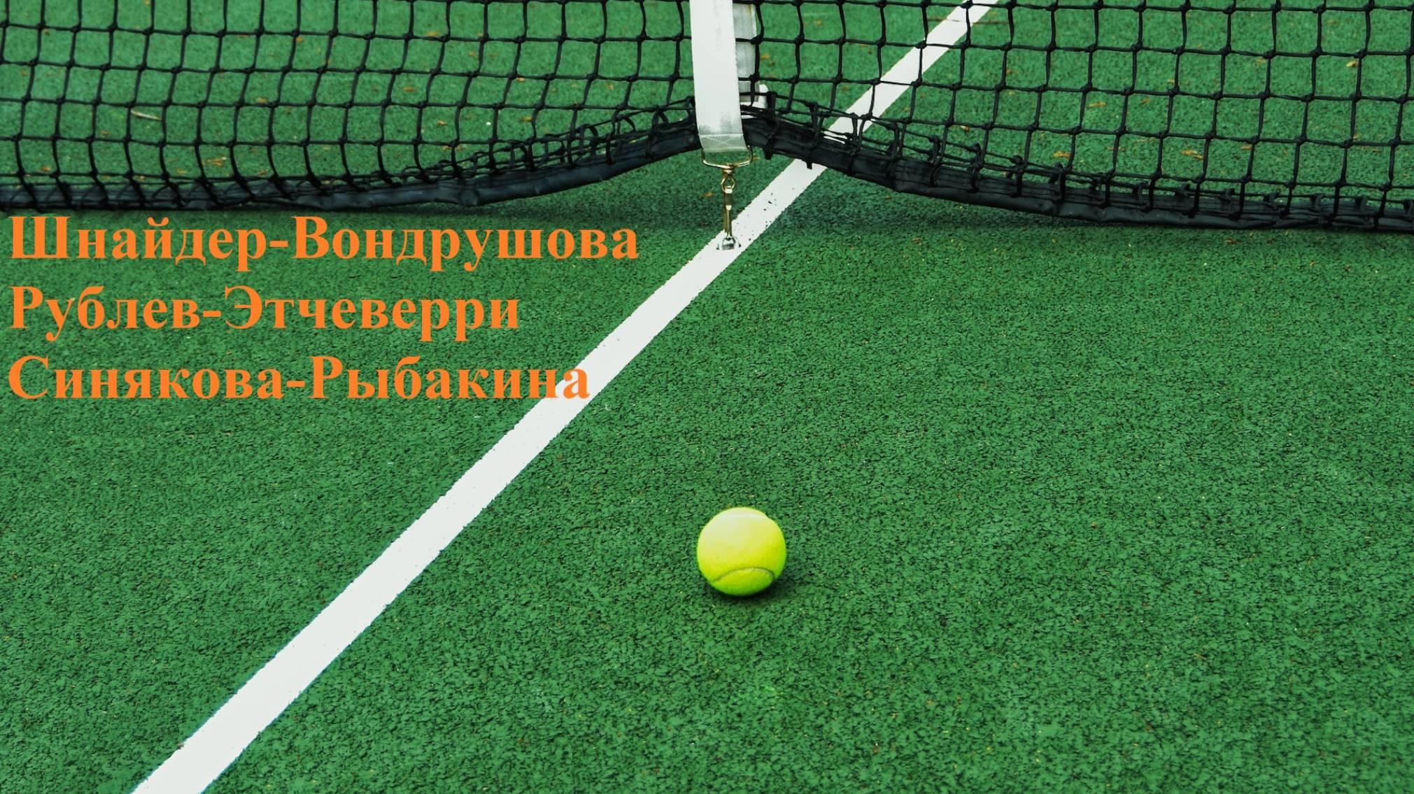 Шнайдер-Вондрушова, Рублев-Этчеверри, Синякова-Рыбакина прогнозы на теннис 19 июня 2025