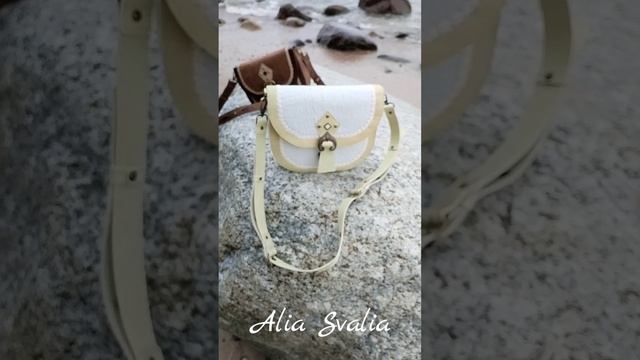 Крокозефир сумочка на пояс и плечо Alia Svalia на Озоне