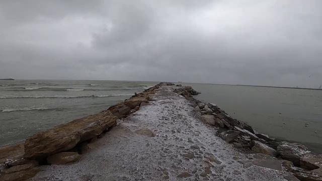 Самый холодный день в году. Махачкала.