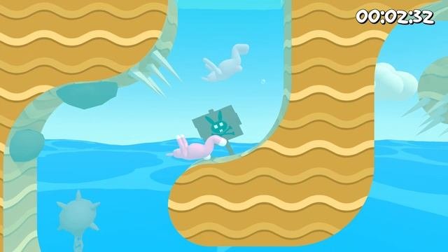 Super Bunny Man Двигаемся и прыгаем!!! BunnyFUNNY