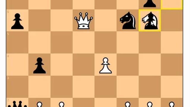 Михаил Таль гениально отдает слона за 3 пешки на 10 ходу и выигрывает