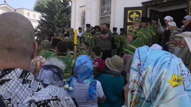 Встреча мощей св.блаженной Матроны Московской в Новосибирске 19.06.2025