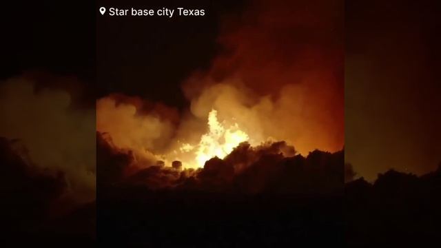 Ракета SpaceX взорвалась во время испытаний в Техасе.