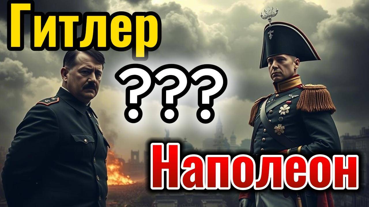Когда Гитлер стал Наполеоном, а Наполеон — Гитлером альтернативная история покорения России