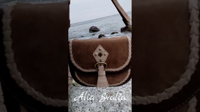 Бохо-трюфель сумочка на пояс и плечо Alia Svalia на Озон