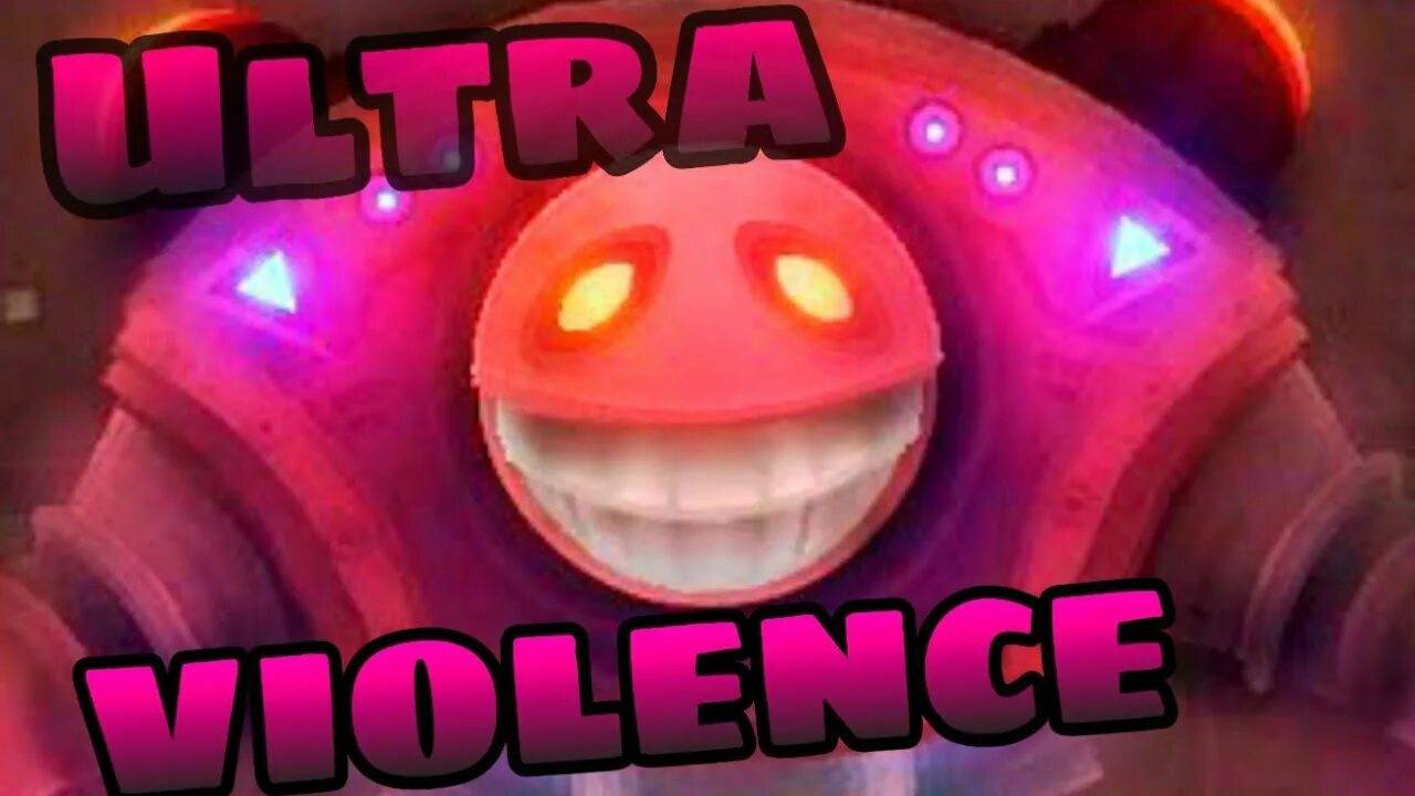 Geometry Dash ШИКАРНЫЙ БОСФАЙ ULTRA VIOLENCE BY XENDER GAME Геометри Деш