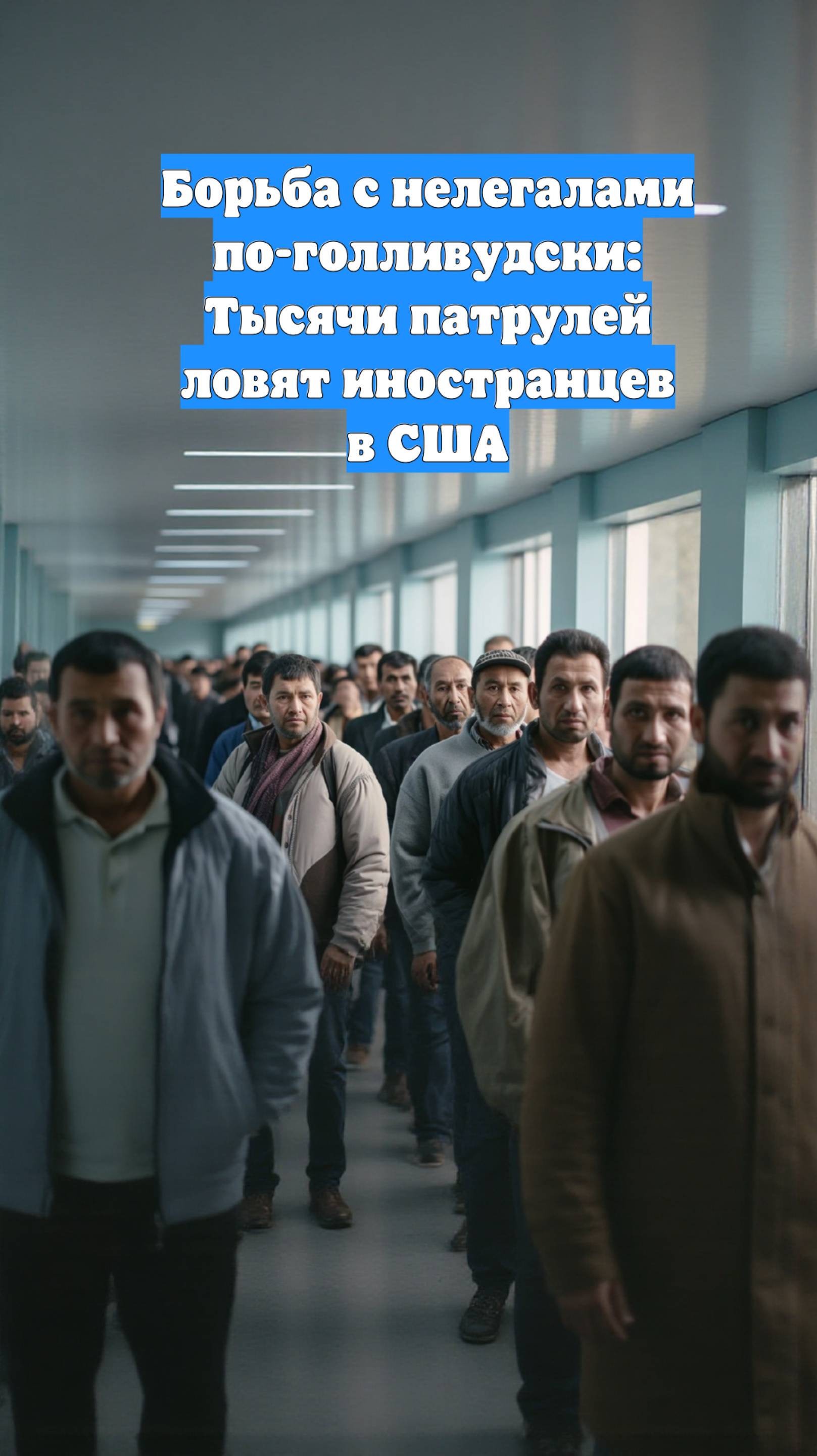 Борьба с нелегалами по-голливудски: Тысячи патрулей ловят иностранцев в США
