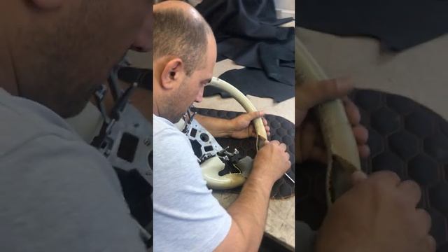 Подогрев на руле. В чем сложность перетяжки?