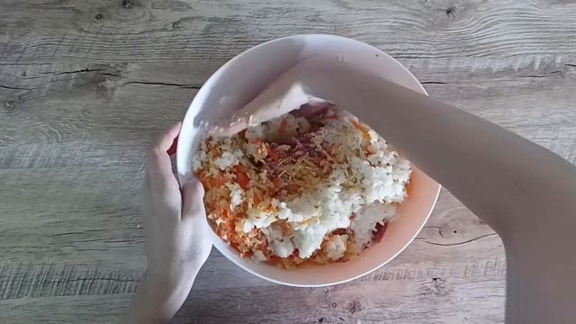 КАК ПРИГОТОВИТЬ ТЕФТЕЛИ С КАПУСТОЙ, ФАРШЕМ И РИСОМ? На сковороде, с подливой, очень вкусно и просто!