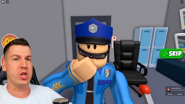ВЛАДУС ИГРАЕТ [VLADUS] 479. 👮♀️ ПОБЕГ Из САМОЙ  ОПАСНОЙ  ТЮРЬМЫ в ROBLOX ! ВЛАДУС ⛓️