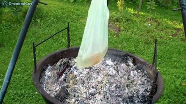 Как сварить яйцо на свежем воздухе