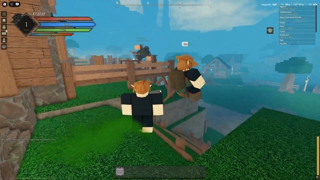 Новая РПГ в системе Roblox
