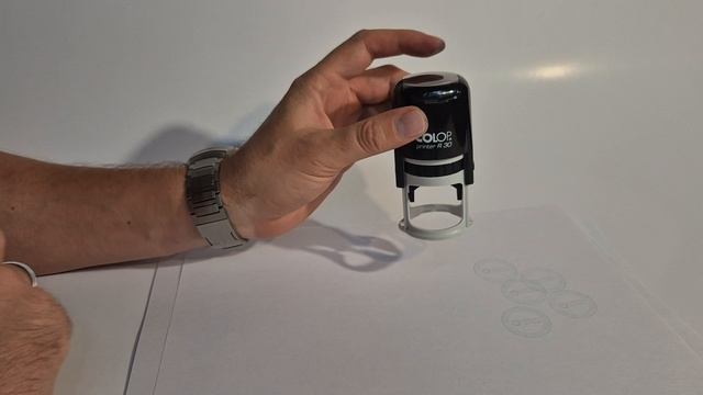 Colop Printer R30 — Автоматическая оснастка для печати Ø30 мм